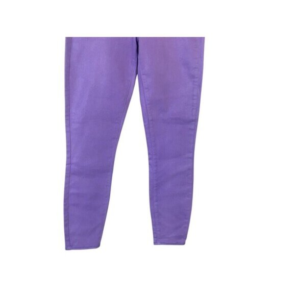 Lagence Jeans Women's Size 24 Lavender Coated Margot Skinny High Rise - Picture 4 of 9